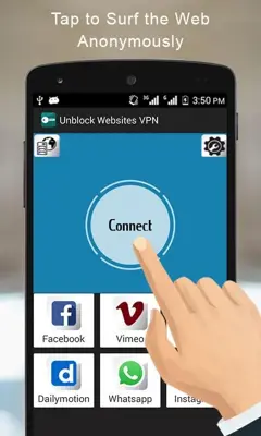 Unblock Websites VPN android App screenshot 2